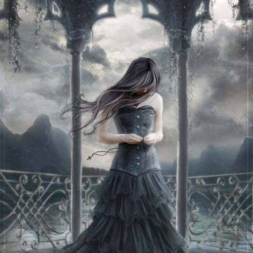 A mysterious girl
