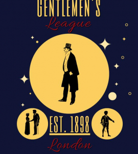 Gentlemen's league - blue and yellow