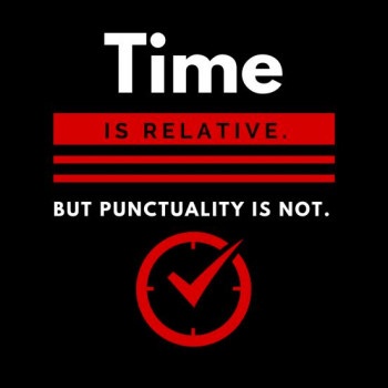 Time is relative - red